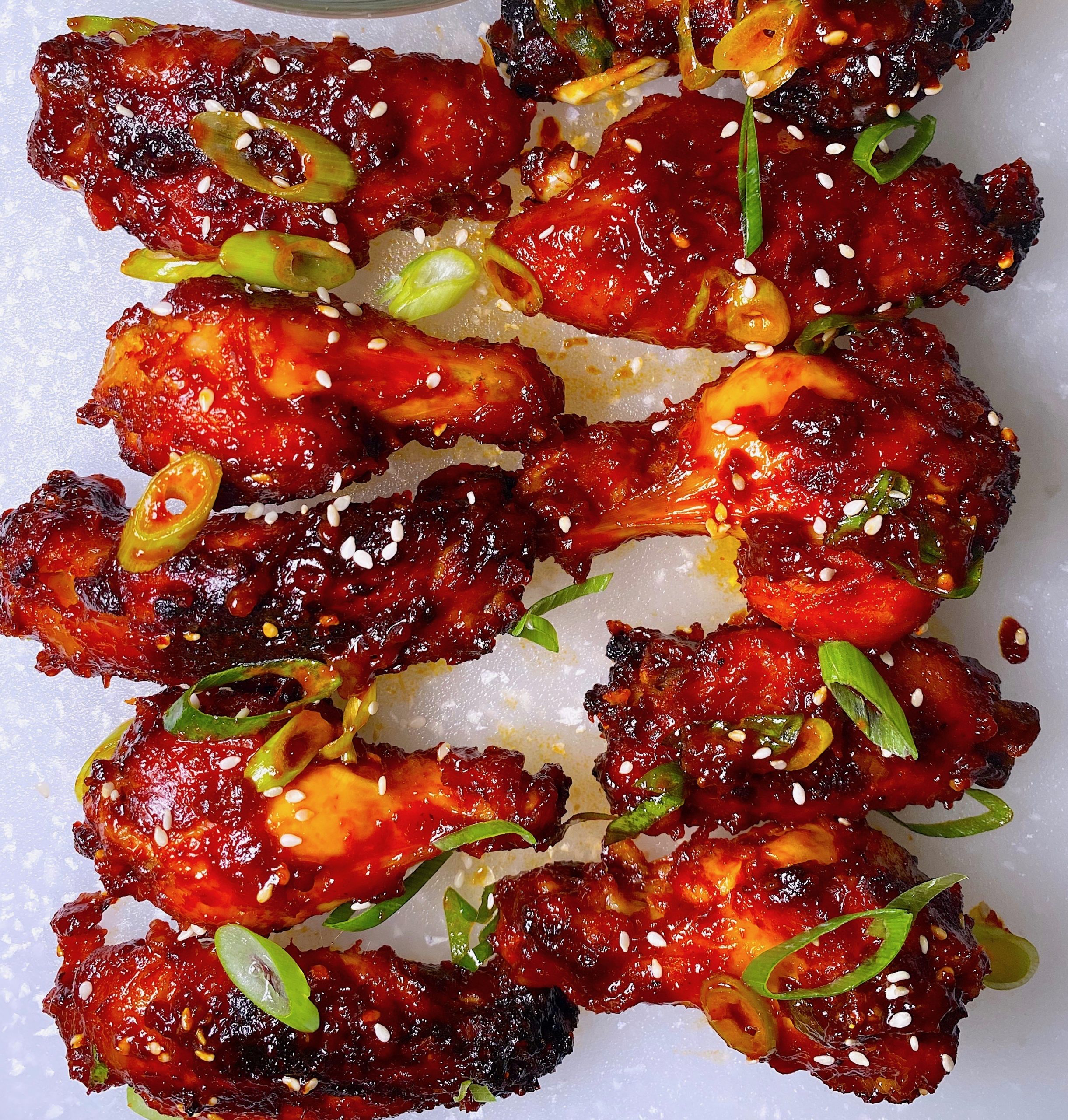 Korean BBQ Chicken Wings