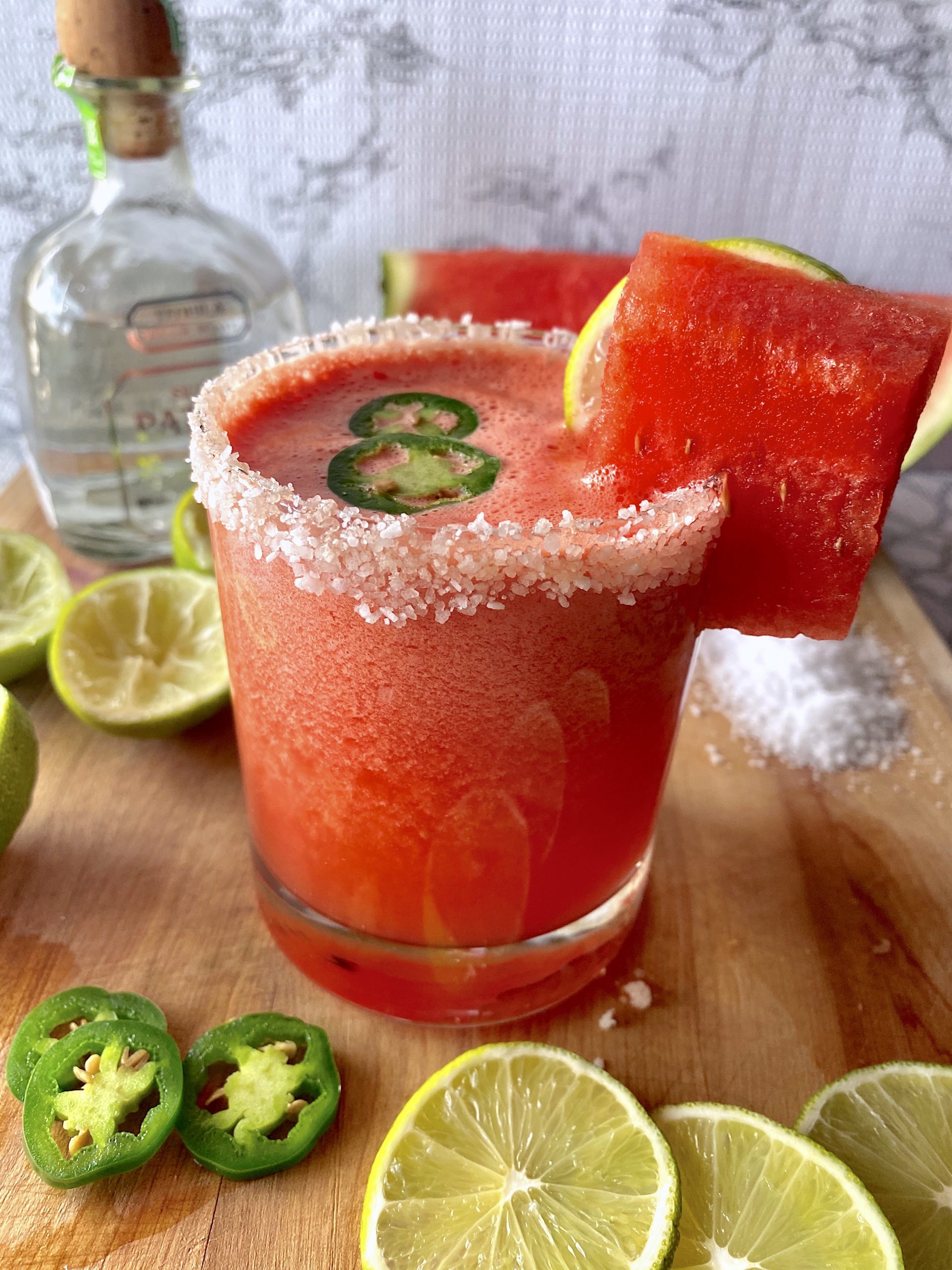 jalapeno watermelon margarita